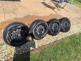 Letné pneu na diskoch 165/70 r14