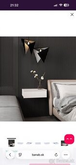 Nočné závesné stolíky