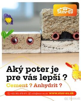 Realizujeme anhydritové potery v okrese Košice