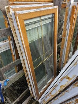 Použité plastové okno fix 580x1250