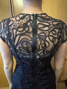 Spoločenské tmavomodré šaty, Peek & Cloppenburg, Niente