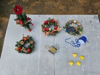 Predam vianočné vence a vianočné ozdoby