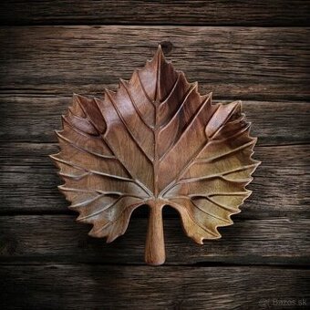 Misky z masívneho dreva