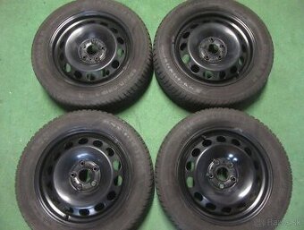 R16 Zimná sada OCTAVIA rozteč 5x112 205/55R16 Semperit - 1