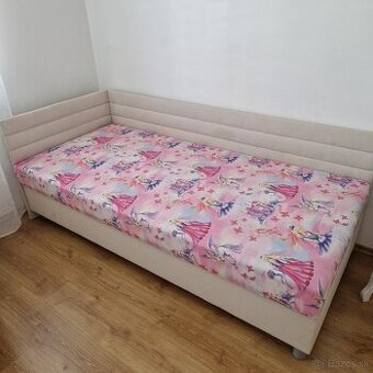 Detská čalúnená posteľ