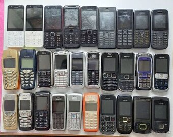 NOKIA zbierka mobilov na používanie aj do zbierky
