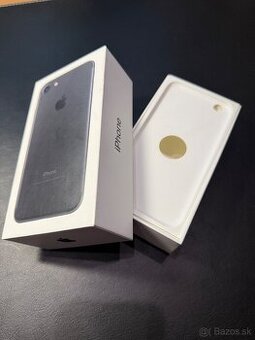 iPhone 7 black krabica
