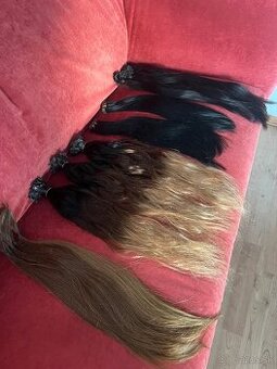 Kvalitné ľudské vlasy na predĺženie