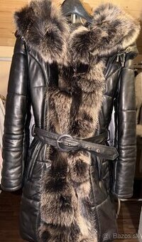 Zimna bunda s kozusinou
