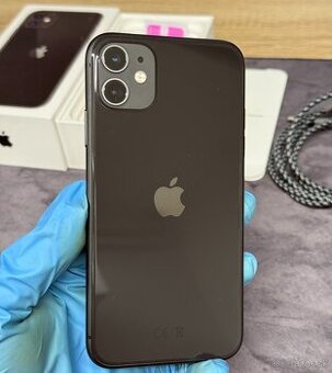 Apple iPhone 11 64 GB Black / 86% batérie