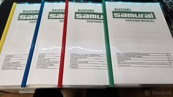 Suzuki Samurai 1.3 - servisný manual