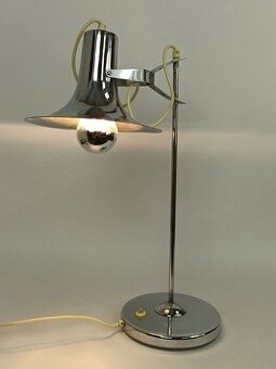 Lampa na písací stôl chrom