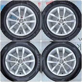5x112 215/60 R16 Originál Volkswagen Sepang TOP STAV