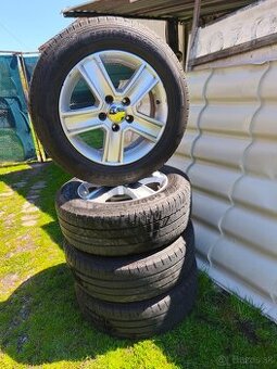 5x118 R16 alu disky (Opel, Renault, Citroen, Peugeot, Fiat)