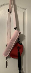 Ľahký golfový bag ružový