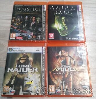 4x PC Hry / Nove + Rozbalene - 1