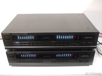 Graficky 2x7 pasmovy equalizer TECHNICS SH-GE70 vyroba JAPAN