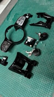 AMG Performance čierny set volantu Retrokit U88