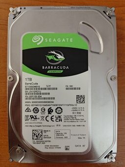 Seagate Barracuda 1TB SATA III 3,5"