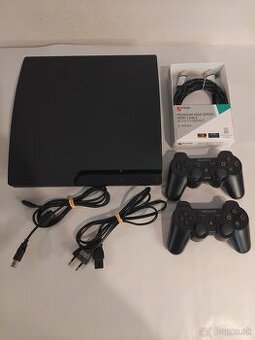 Sony PlayStation 3 (PS3) 320GB CECH-3004B + 2 ovládače