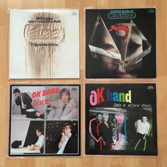 Československé LP, 6 Euro za kus.