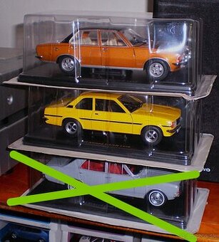 OPEL , MODELY II. , 1:24 , HACHETTE