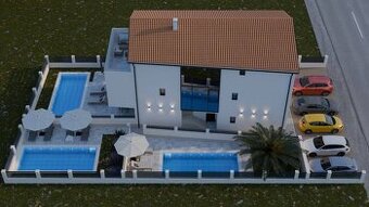 CHORVÁTSKO - Apartmány v malom bytovom dome - MANDRE, OSTROV