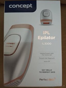 Predám epilátor CONCEPT IPL IL3000
