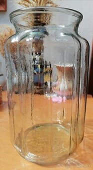 Stará sklenená fľaša 5l. - 1