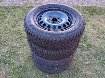 Sada kolies Škoda Fabia 4, plechové disky + pneu 185/65 R15