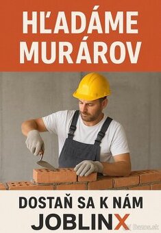Murár? Zarábajte 27 € na hodinu v Nemecku s Joblinx