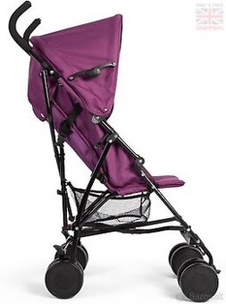 Skladací kočík Red Kite - vínovočervený