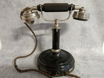 Velmi starý historický telefon do sbírky, štítek Ericsson