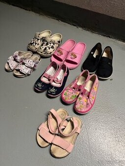 Detské dievčenské topánky č.27