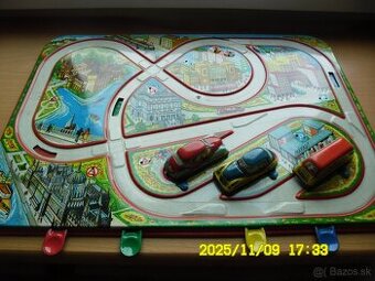 Stare hračky plech draha