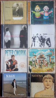 Predám originálne CD slovenskí a českí interpreti