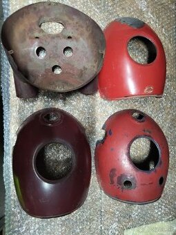 Jawa ČZ masky svetla