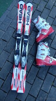 Predám detský lyžiarsky set Head - 1