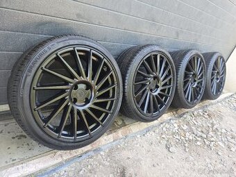 Zánovná Sada Keskin 4x100+Nové pneu 225/35 R18