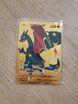 Kovová Pokémon karta