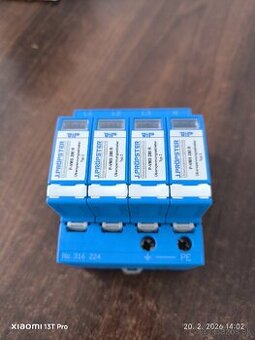 Prepäťová ochrana J. Pröpster P-VMS 280 Fm R 4 – Typ 2, 4P