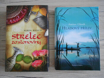 Knihy Nerea Riesco a Amitav Ghosh