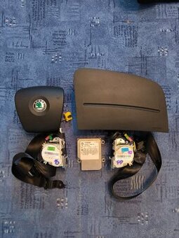 Sada airbag Škoda fabia 2 , 5J předfacelift, Roomster.