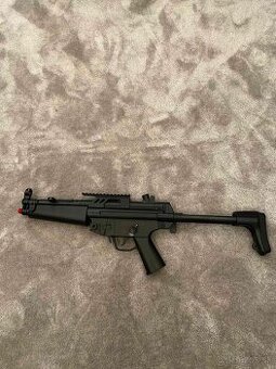 Airsoft MP5 AEG, celoplastová, funkčná