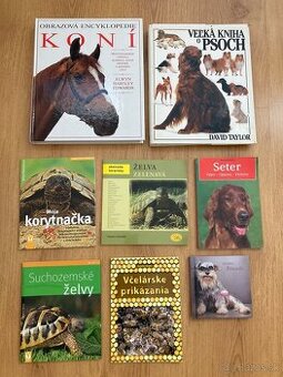 knihy o posoch, konoch , korytnackach a vcelach