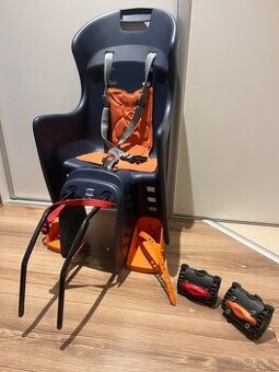 Detská sedačka na bicykel+ 2 adaptéry