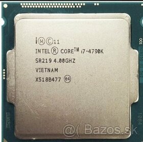 Procesor i7-4790K i7 4790k 4C/8T až 4.0 GHz - LGA 1150