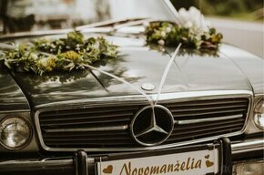 Svadobné auto na prenájom - Mercedes-Benz SL450 (Leto 2024)