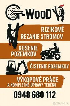 Rizikové pílenie , výrub a kompletné čistenie pozemkov