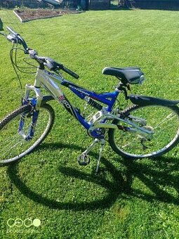Celoodpruzeny bicykel